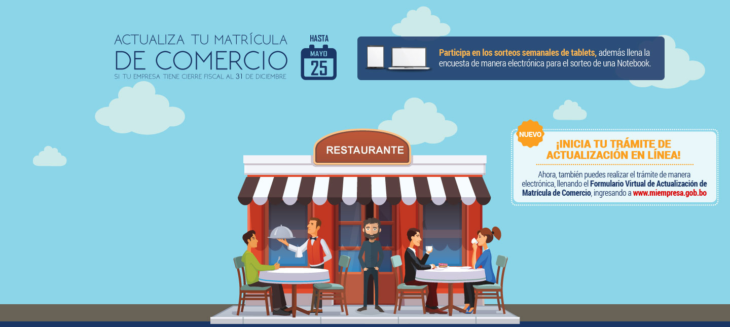 Actualizatu Matrícula de Comercio