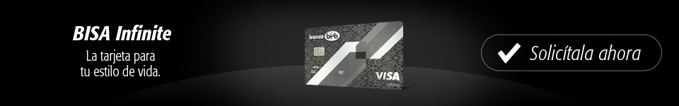 Tarjeta Visa Infinite