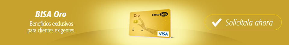 Tarjeta Visa Oro
