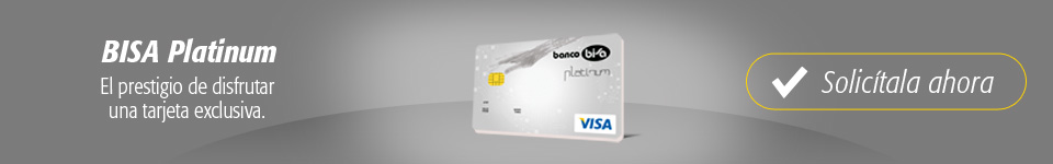 Tarjeta Visa Platinum