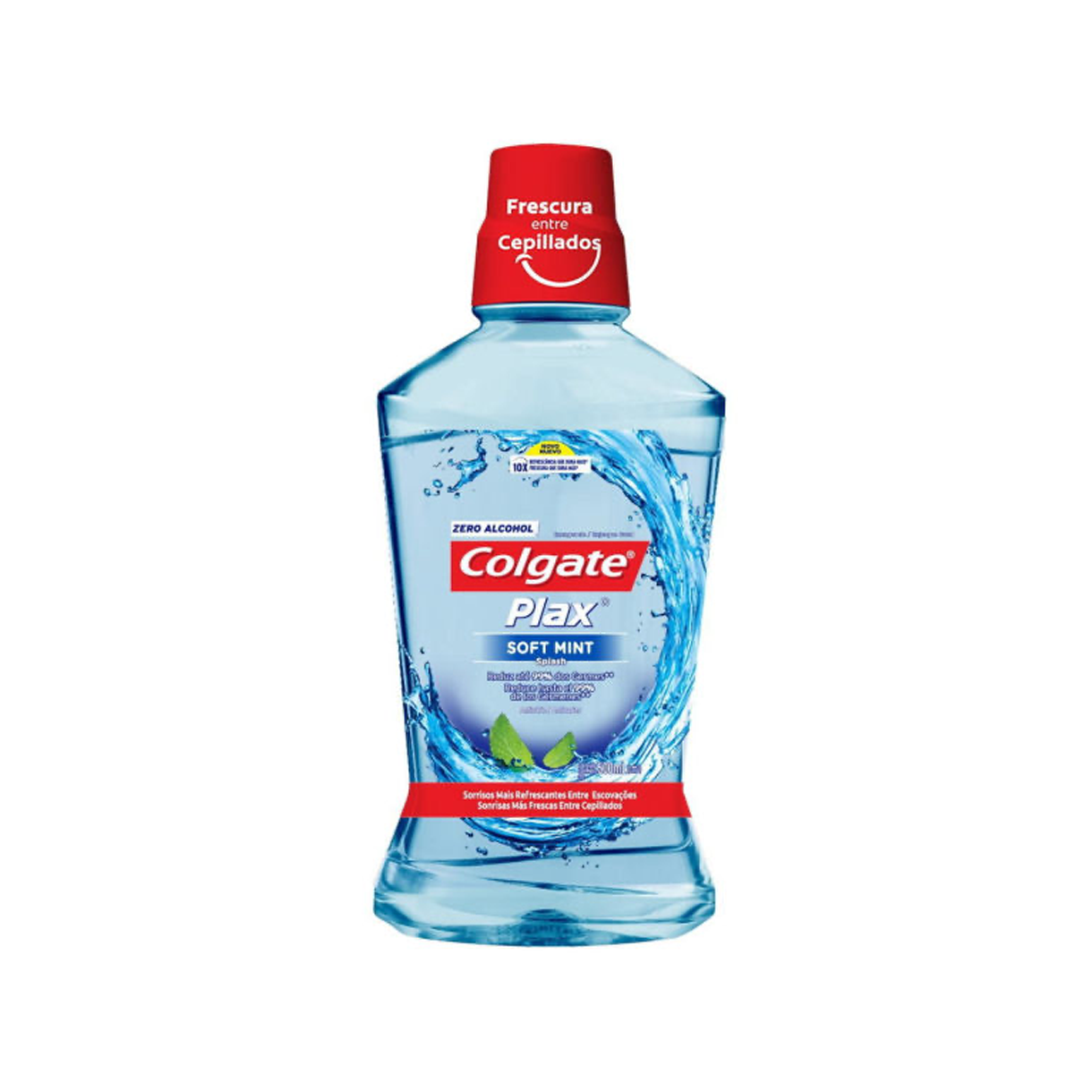 Enjuague Bucal Colgate Zero Alcohol Plax Menta Suave